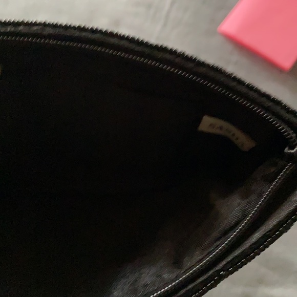 Evening bag ,Black and Silver beads. - Picture 3 of 7